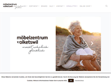 Tablet Screenshot of moebelzentrum.ch